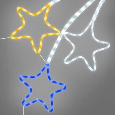 Luz de corda com efeito de estrela cadente emLED