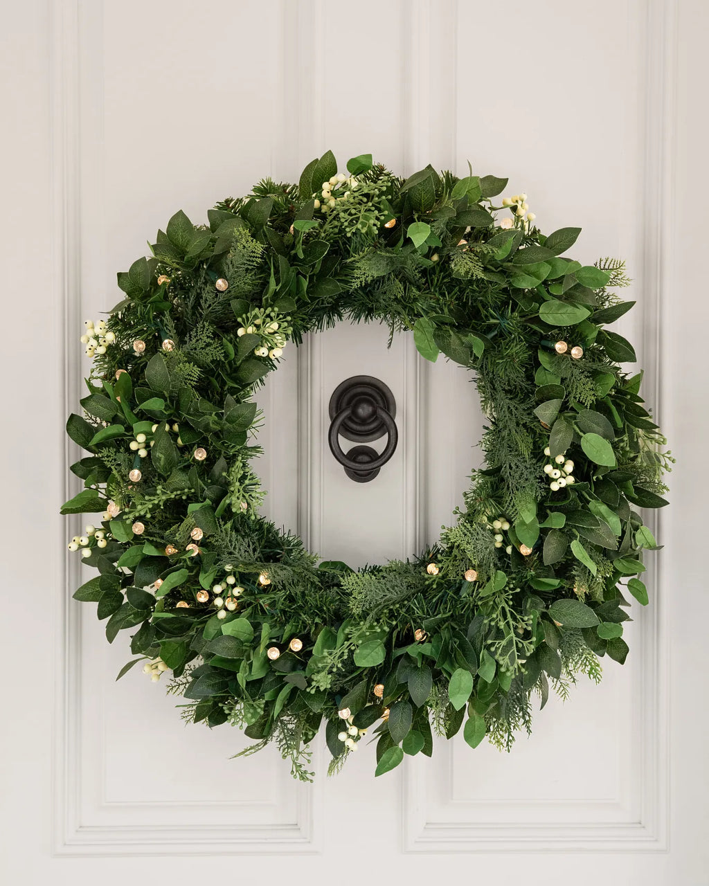 Guirlanda Verde Natural Com LED 90 cm