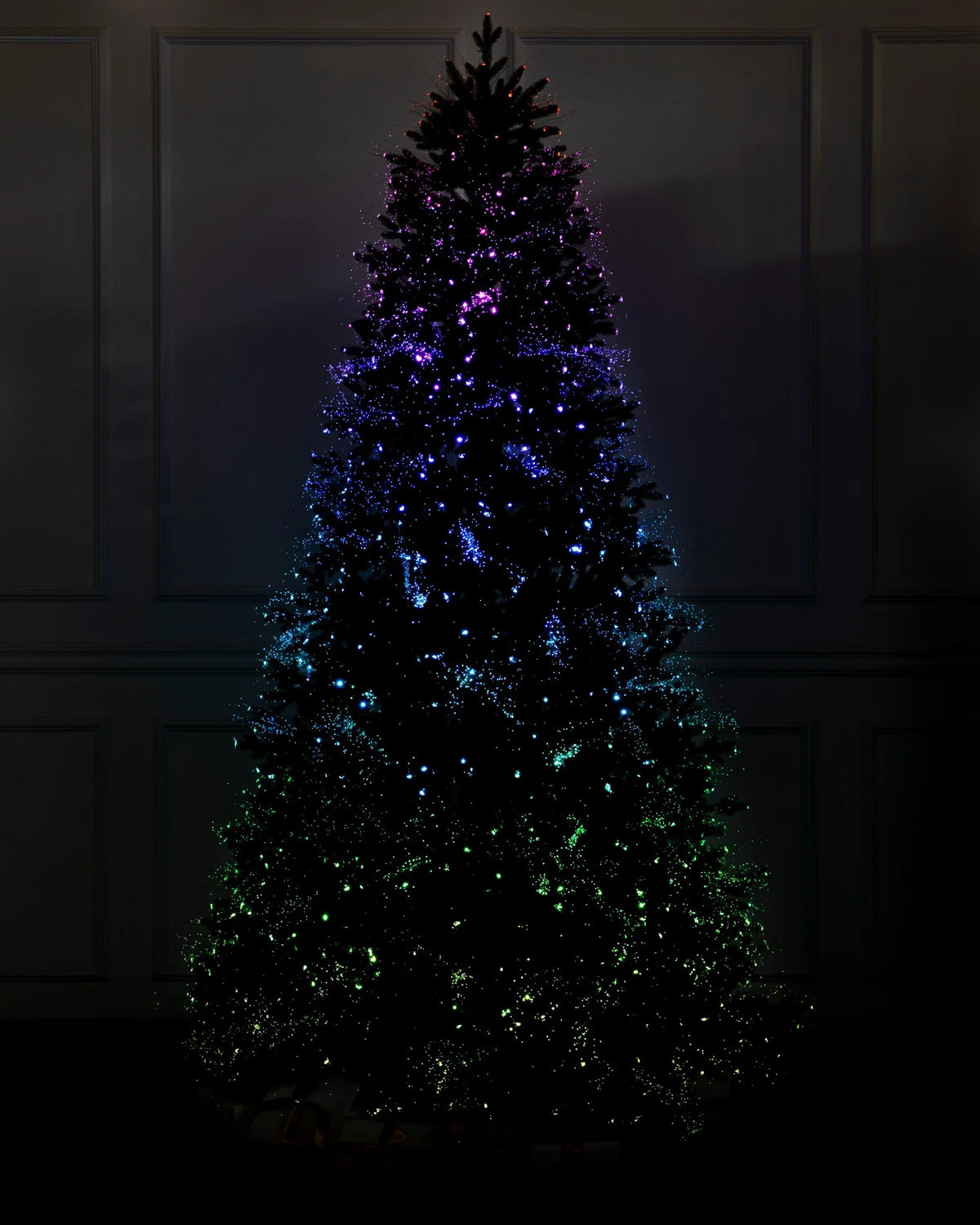 Árvore de Natal Broadway com Fibra Óptica